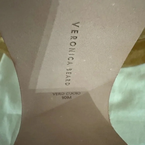 Veronica Beard Tan Suede Clogs - Picture 5 of 7